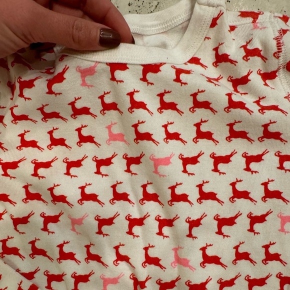 Crew Cuts Sleepwear Pajamas Reindeer Holiday Winter Christmas - Picture 7 of 8